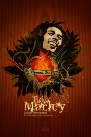 Sfondi Bob Marley 320x480