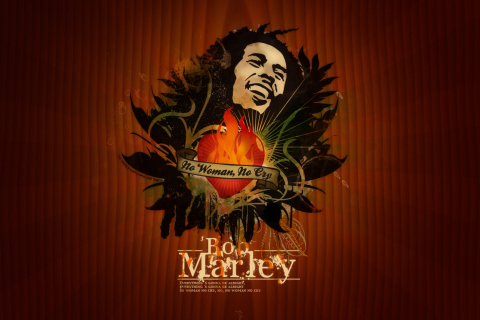 Screenshot №1 pro téma Bob Marley 480x320