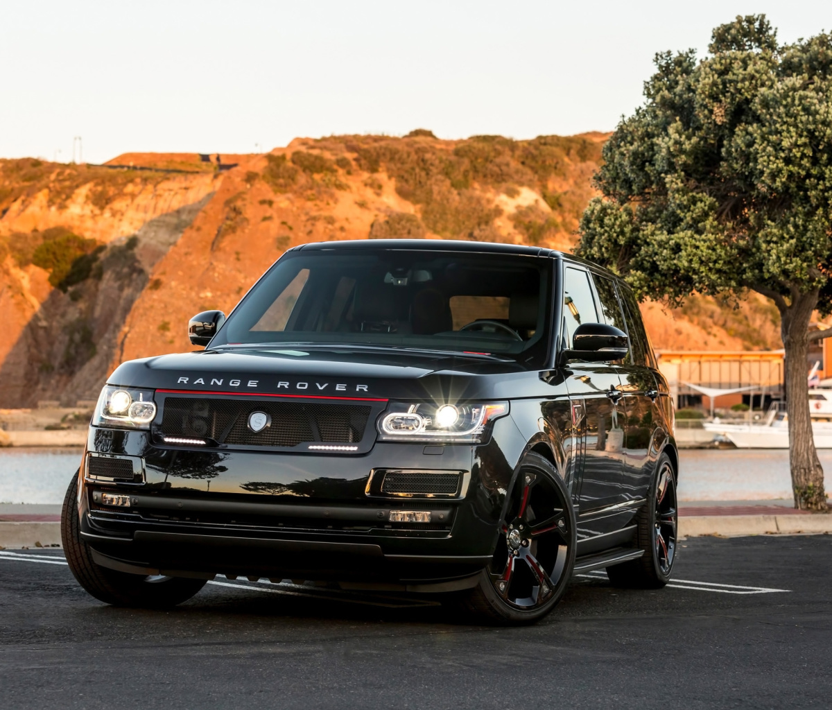 Обои Range Rover STRUT with Grille Package 1200x1024