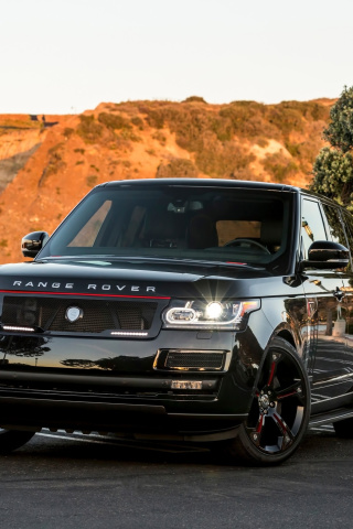 Range Rover STRUT with Grille Package wallpaper 320x480