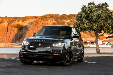 Das Range Rover STRUT with Grille Package Wallpaper 480x320