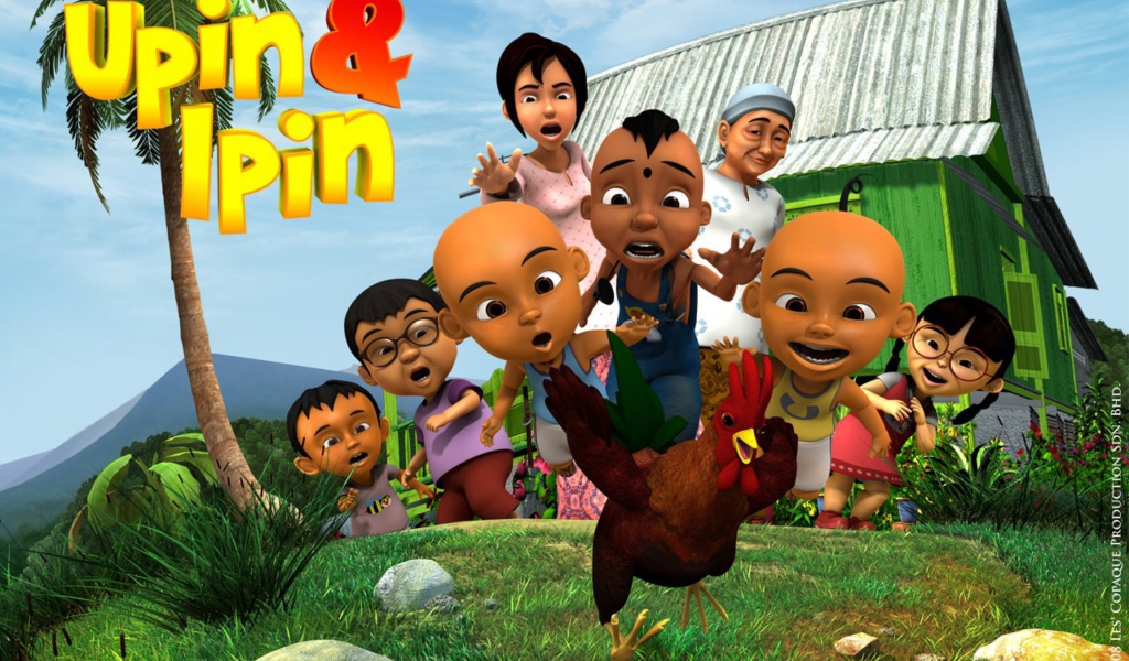 Screenshot №1 pro téma Upin & Ipin 1024x600