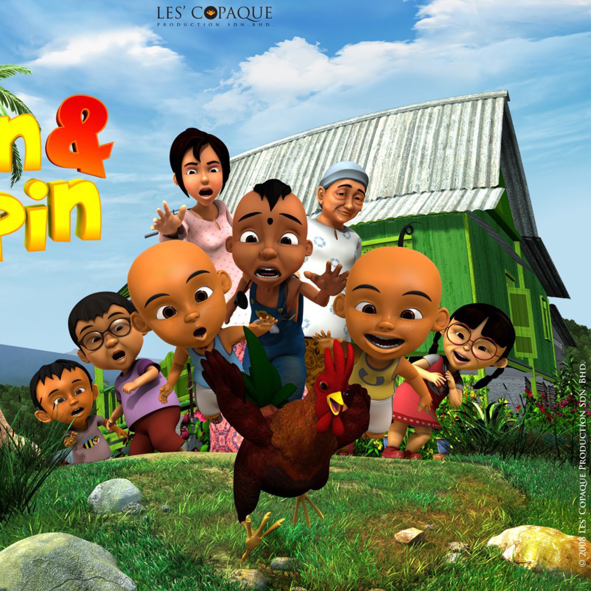 Das Upin & Ipin Wallpaper 2048x2048