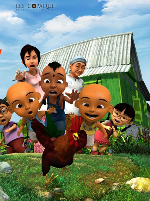 Upin & Ipin wallpaper 480x640