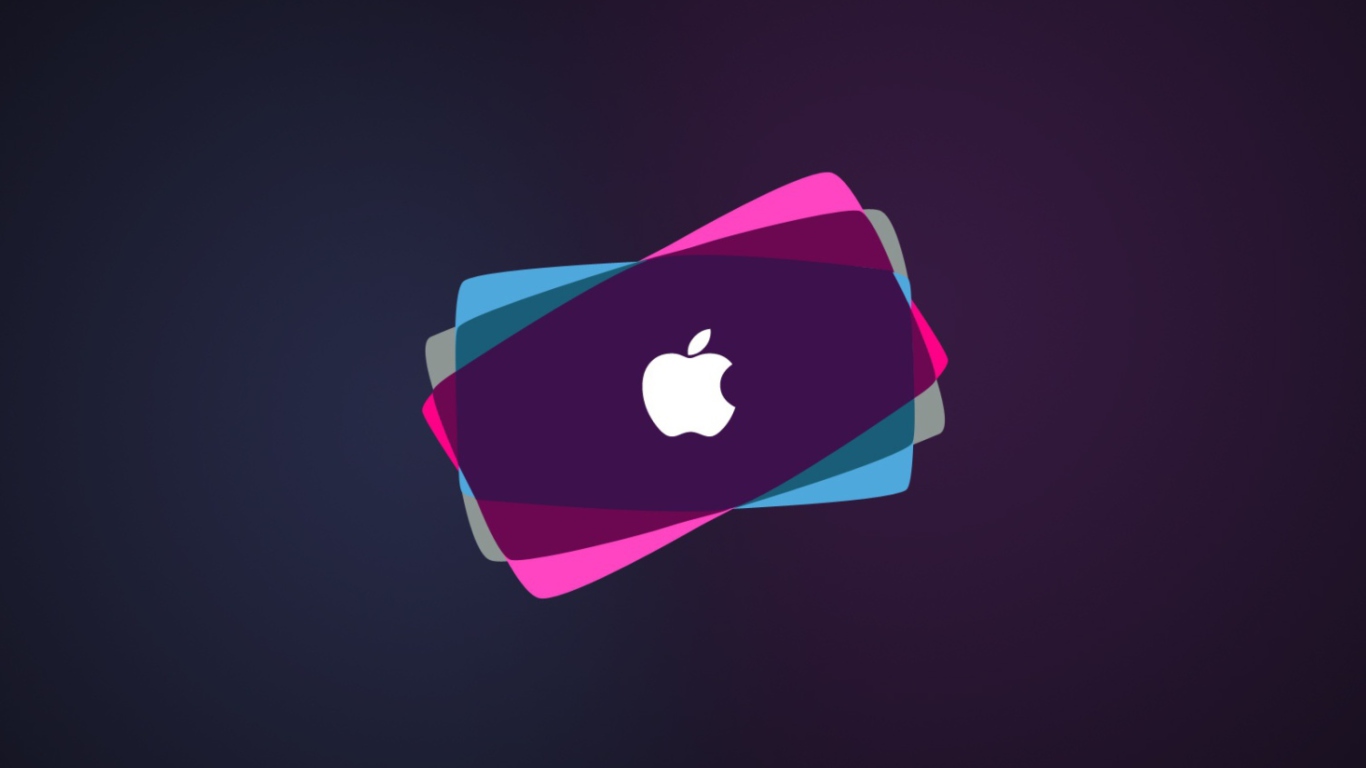 Simple Purple Apple screenshot #1 1366x768