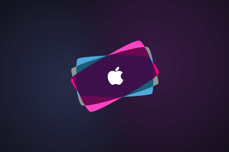 Fondo de pantalla Simple Purple Apple