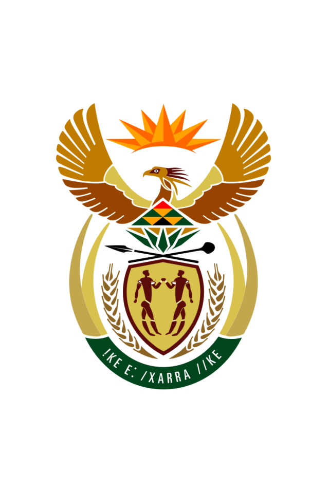 Sfondi South Africa Coat Of Arms 640x960