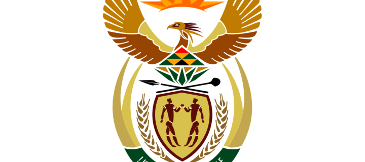 Fondo de pantalla South Africa Coat Of Arms 720x320