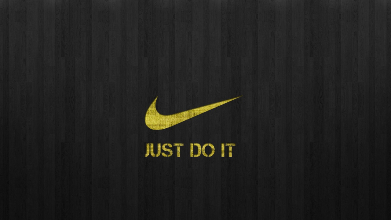 Just Do It wallpaper 1280x720