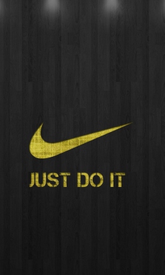 Just Do It wallpaper 240x400