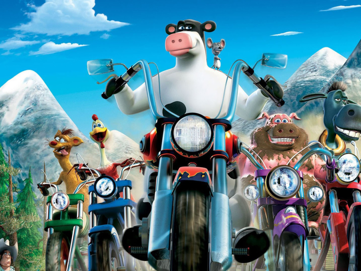 Das Barnyard The Original Party Wallpaper 1152x864