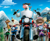 Fondo de pantalla Barnyard The Original Party 176x144