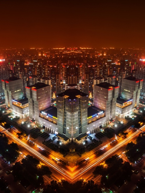 Screenshot №1 pro téma Beijing Panorama In China 480x640