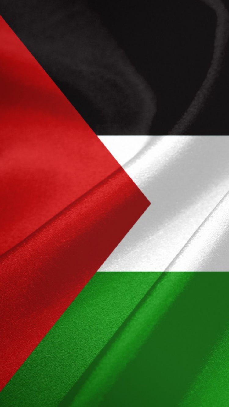 Обои Palestinian flag 750x1334