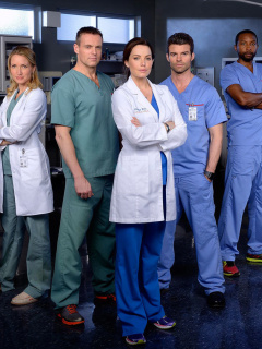 Das Saving Hope, Medical Drama Wallpaper 240x320