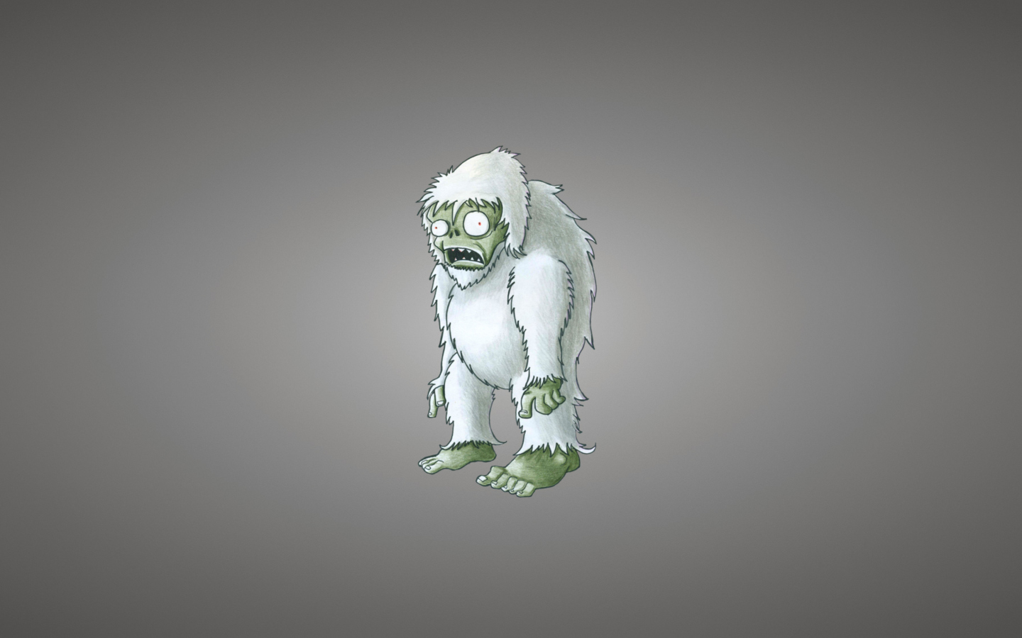 Screenshot №1 pro téma Zombie Snowman 1440x900