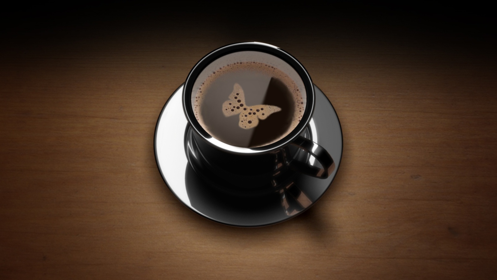 Screenshot №1 pro téma Butterfly Coffee 1600x900