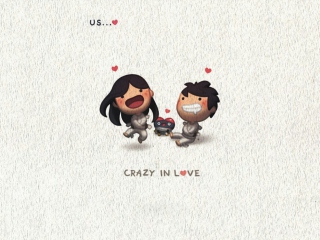 Fondo de pantalla Love Is - Crazy In Love 320x240