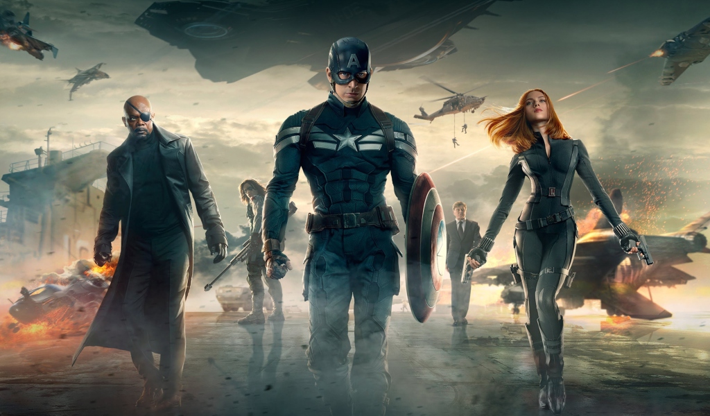 Screenshot №1 pro téma Captain America The Winter Soldier Movie 1024x600