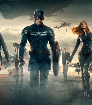 Captain America The Winter Soldier Movie - Obrázkek zdarma pro Nokia C5-05