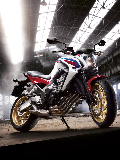 Sfondi Honda CB650 Custom Motorcycle 480x640