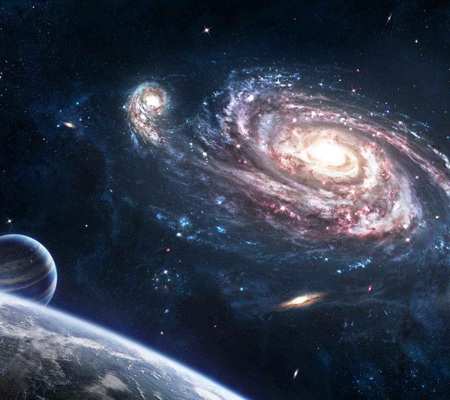 Nebula And Planets screenshot #1 1440x1280