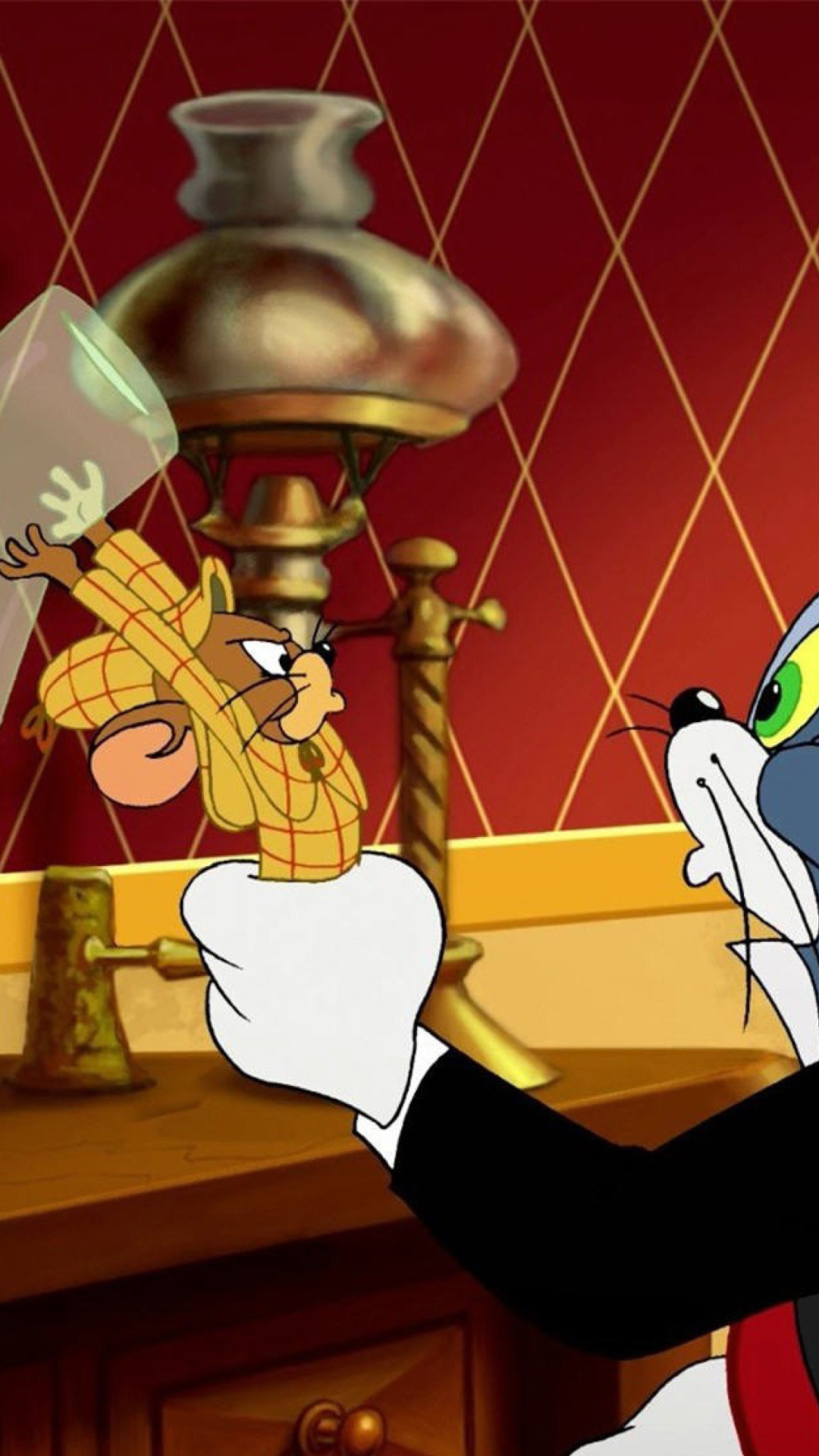 Screenshot №1 pro téma Tom and Jerry, 33 Episode, The Invisible Mouse 1080x1920