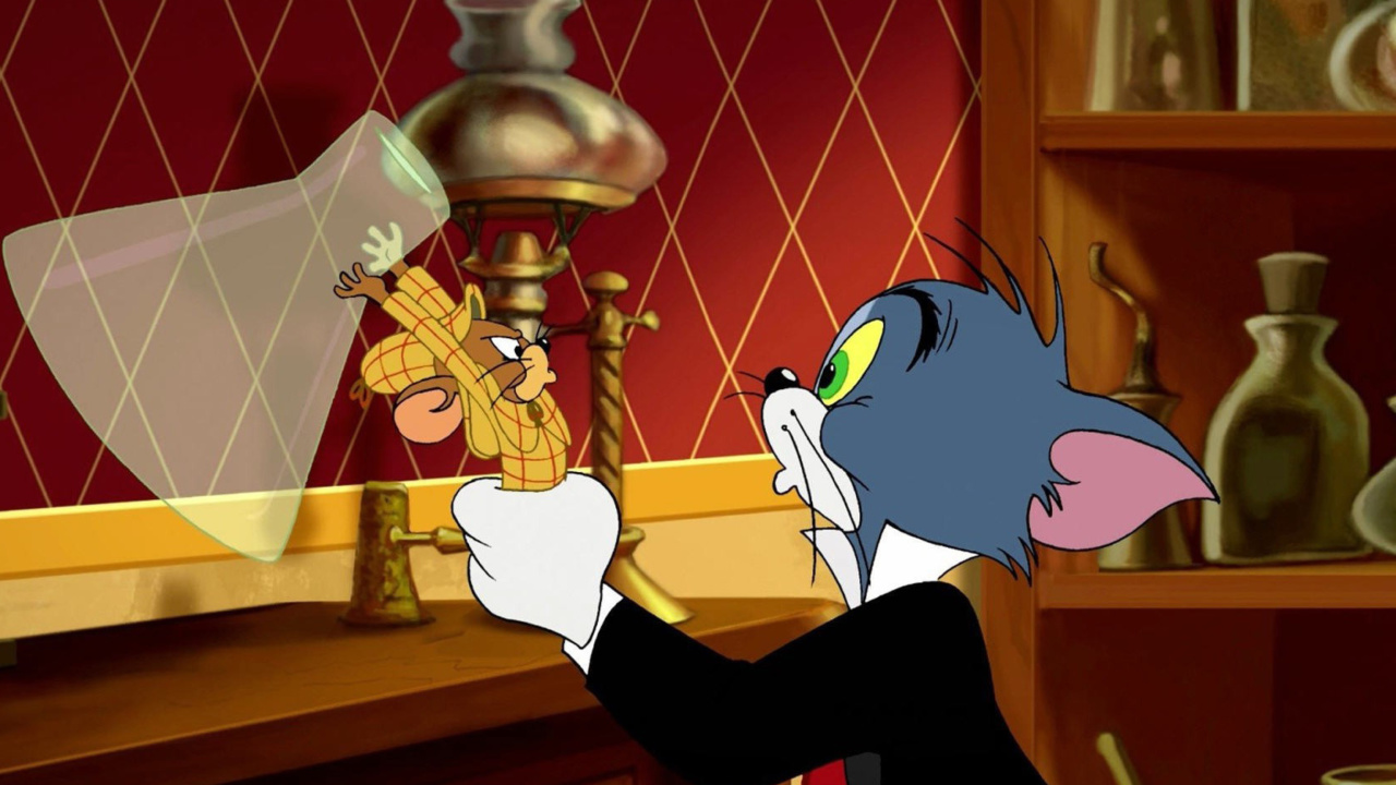 Screenshot №1 pro téma Tom and Jerry, 33 Episode, The Invisible Mouse 1280x720