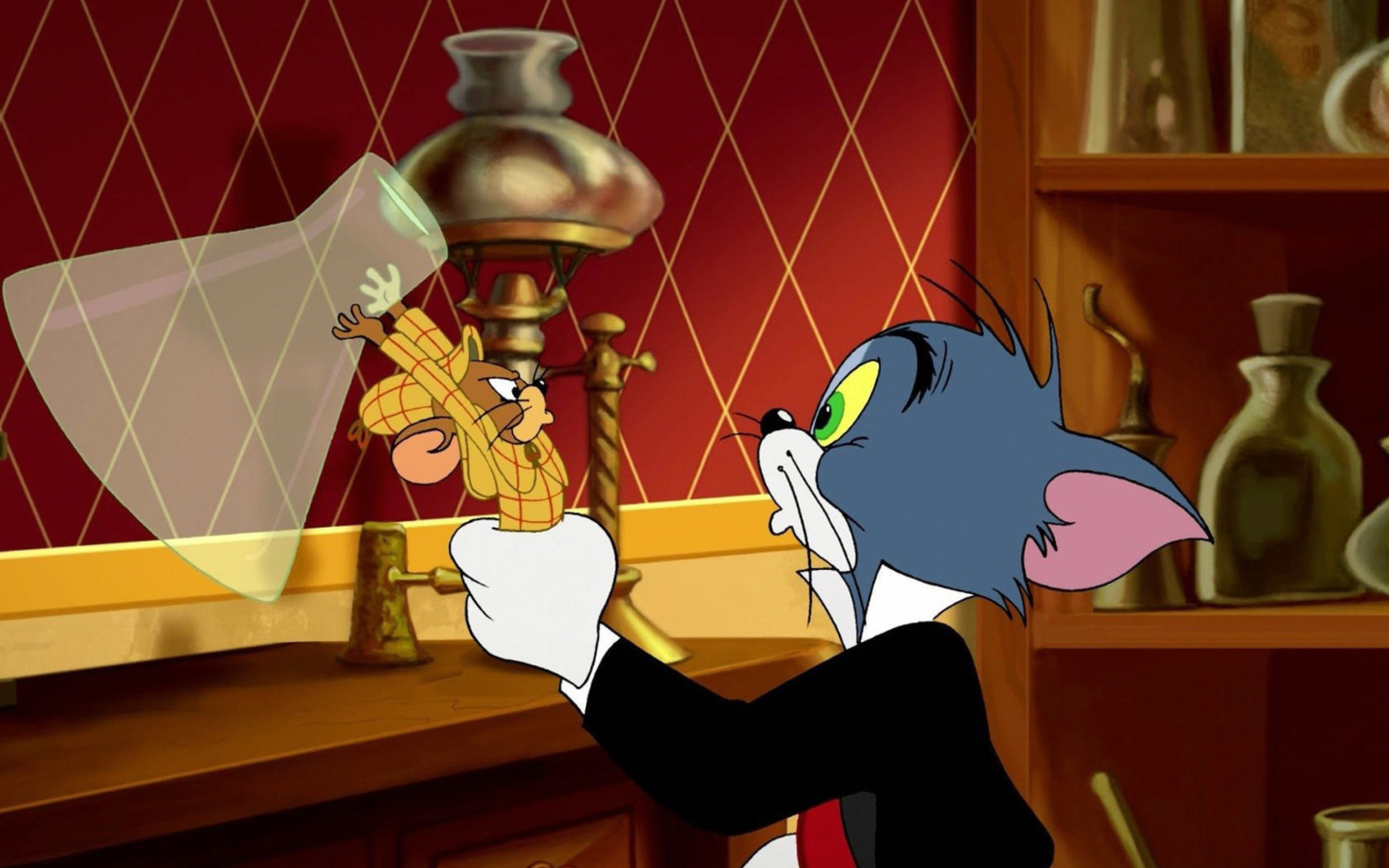 Screenshot №1 pro téma Tom and Jerry, 33 Episode, The Invisible Mouse 1440x900