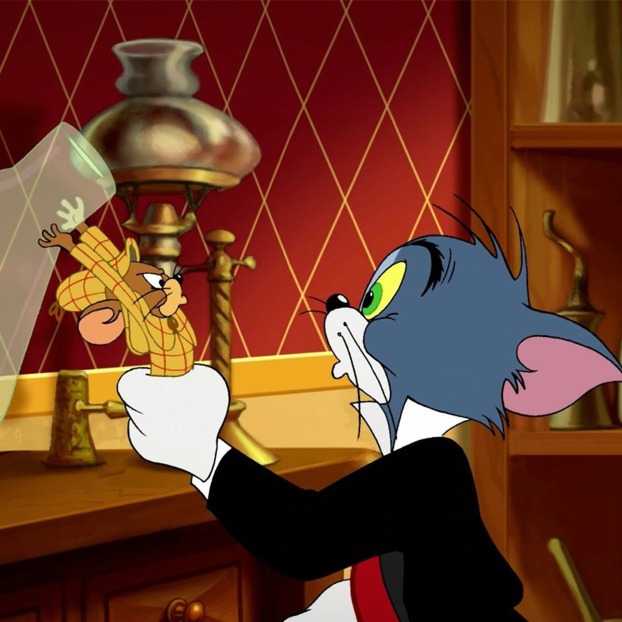 Screenshot №1 pro téma Tom and Jerry, 33 Episode, The Invisible Mouse 2048x2048