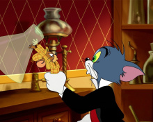 Fondo de pantalla Tom and Jerry, 33 Episode, The Invisible Mouse 220x176