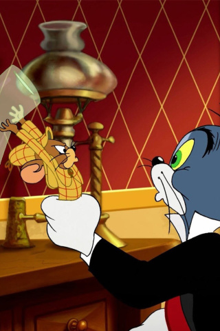 Tom and Jerry, 33 Episode, The Invisible Mouse screenshot #1 320x480