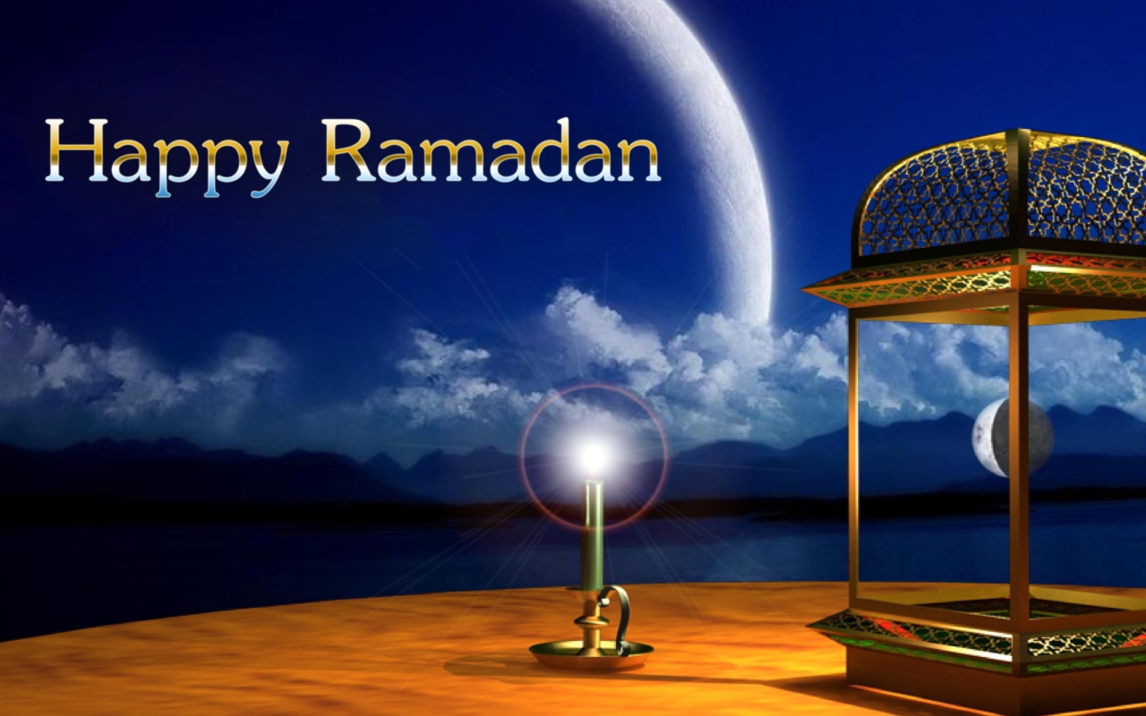 Fondo de pantalla Happy Ramadan 1280x800