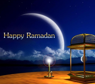 Kostenloses Happy Ramadan Wallpaper für 1024x1024