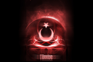 Turkey Flag - Obrázkek zdarma pro Desktop Netbook 1024x600