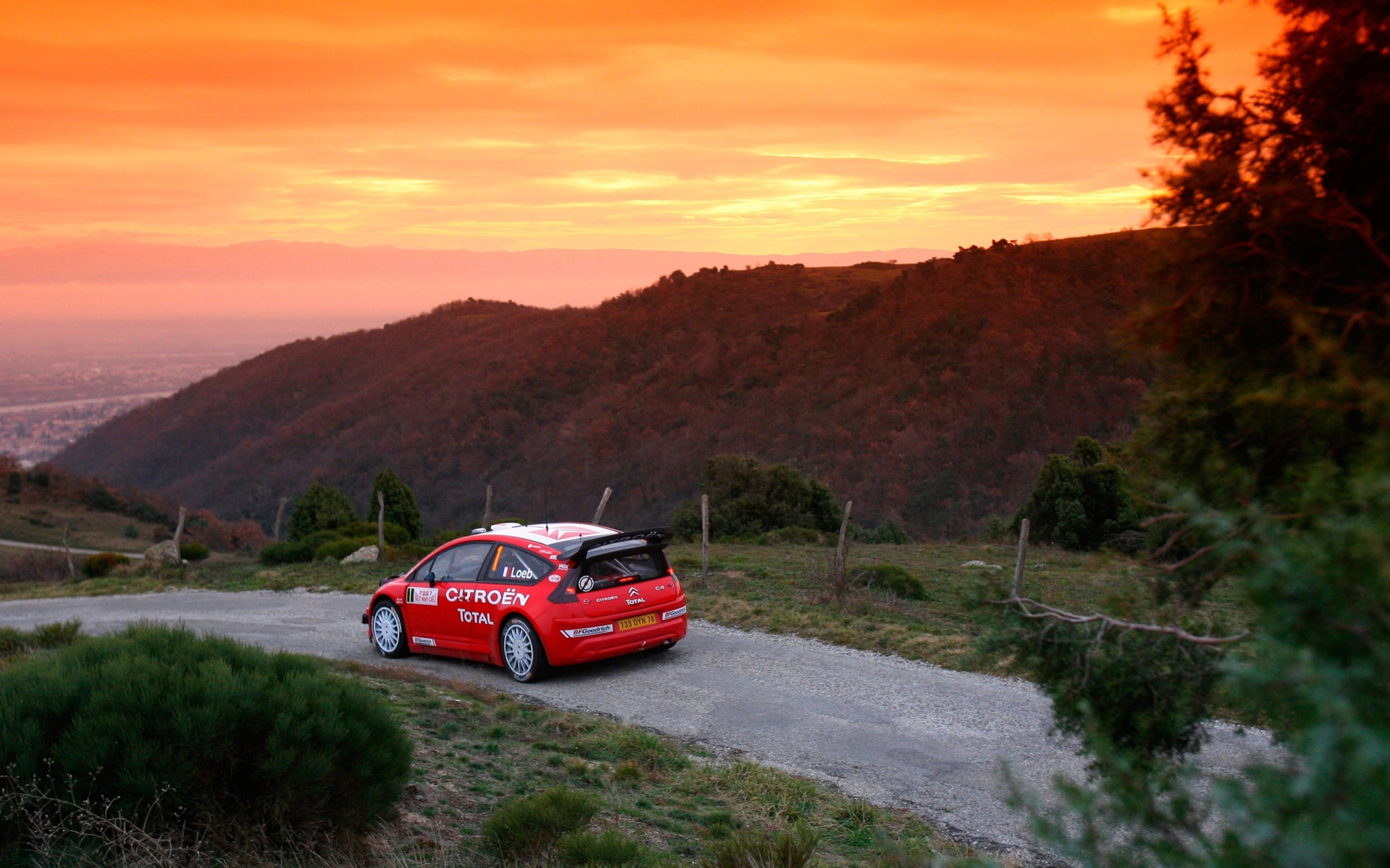 Fondo de pantalla Citroen C4 WRC 2560x1600