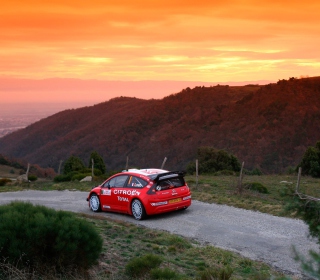 Citroen C4 WRC papel de parede para celular para iPad Air