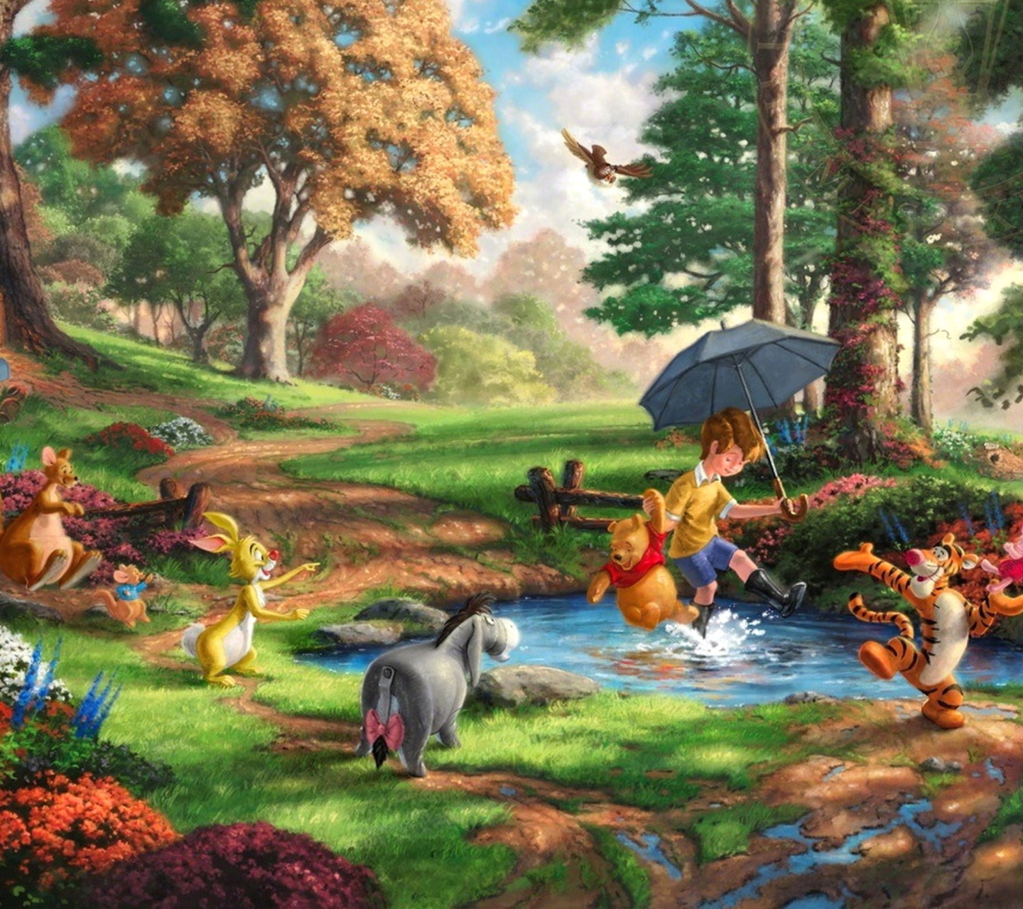 Winnie The Pooh And Friends wallpaper 1440x1280