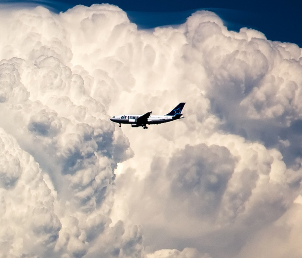 Plane In The Clouds screenshot #1 1200x1024