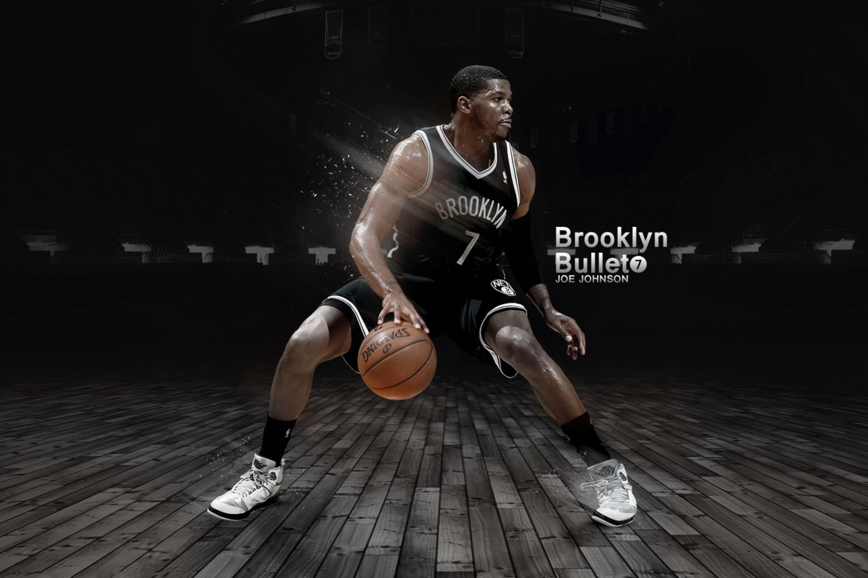 Das Joe Johnson from Brooklyn Nets NBA Wallpaper 2880x1920