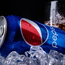 Das Pepsi advertisement Wallpaper 208x208