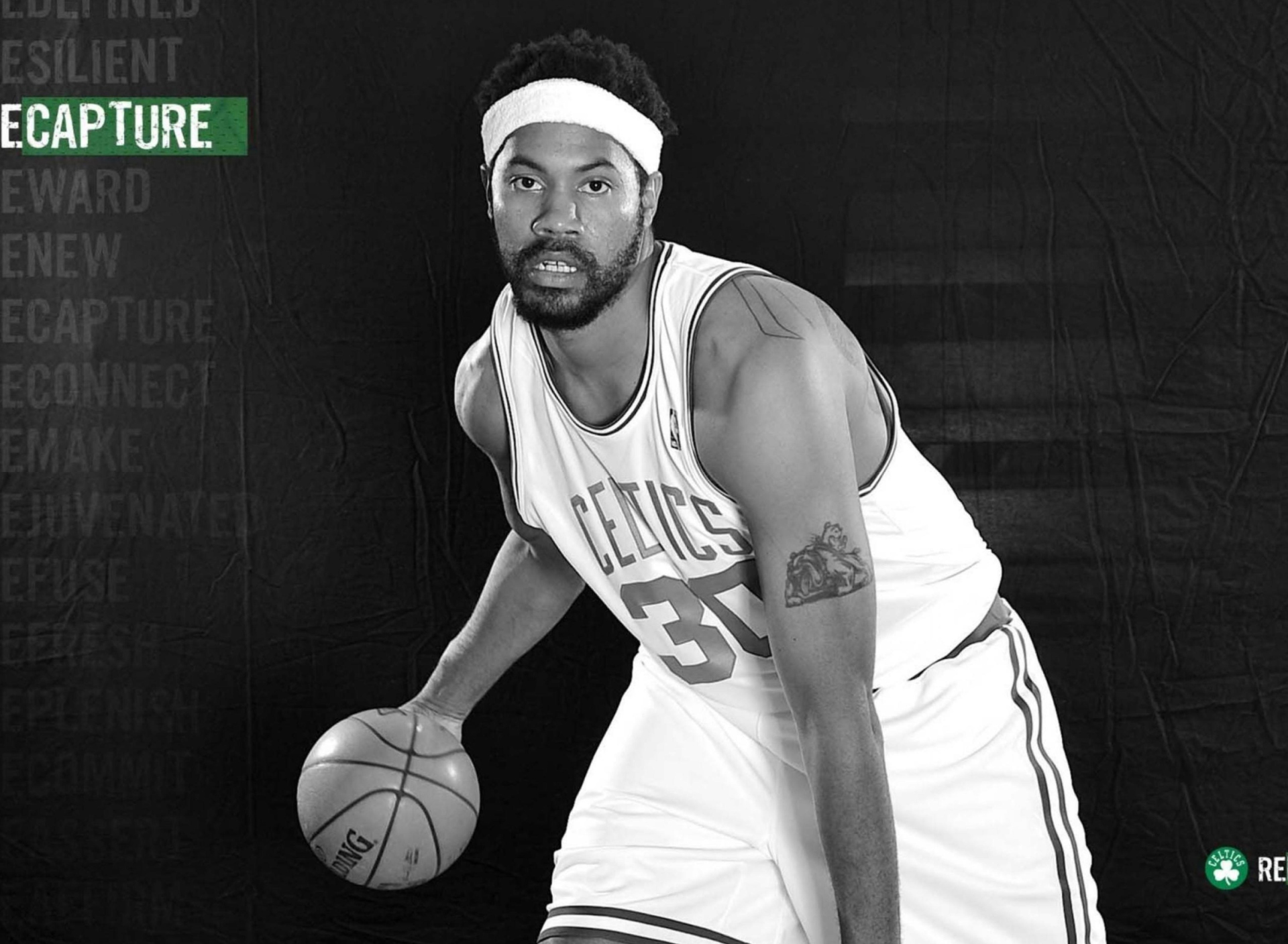 Screenshot №1 pro téma Rasheed Wallace - Boston Celtics 1920x1408