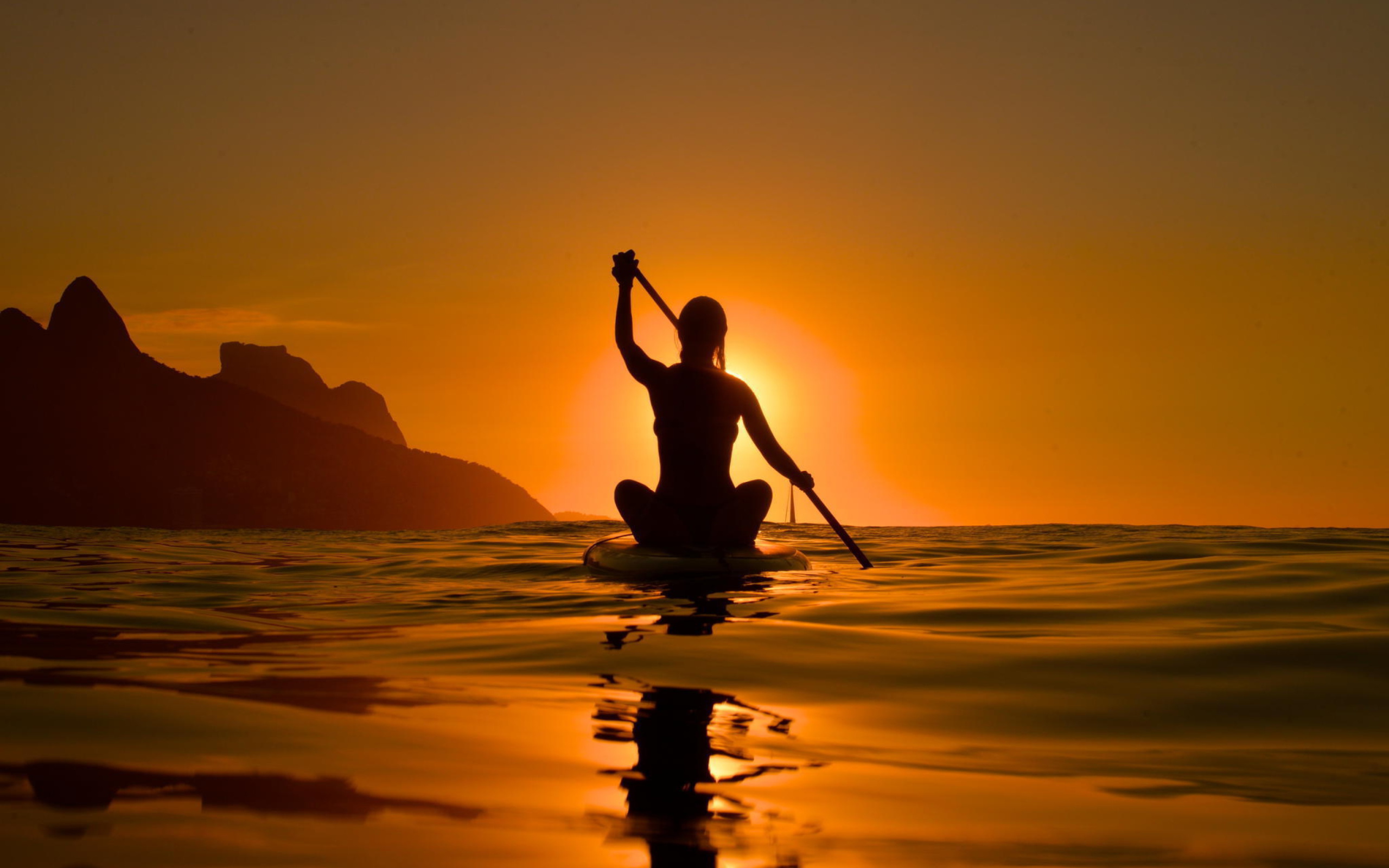 Sunset Surfer wallpaper 2560x1600