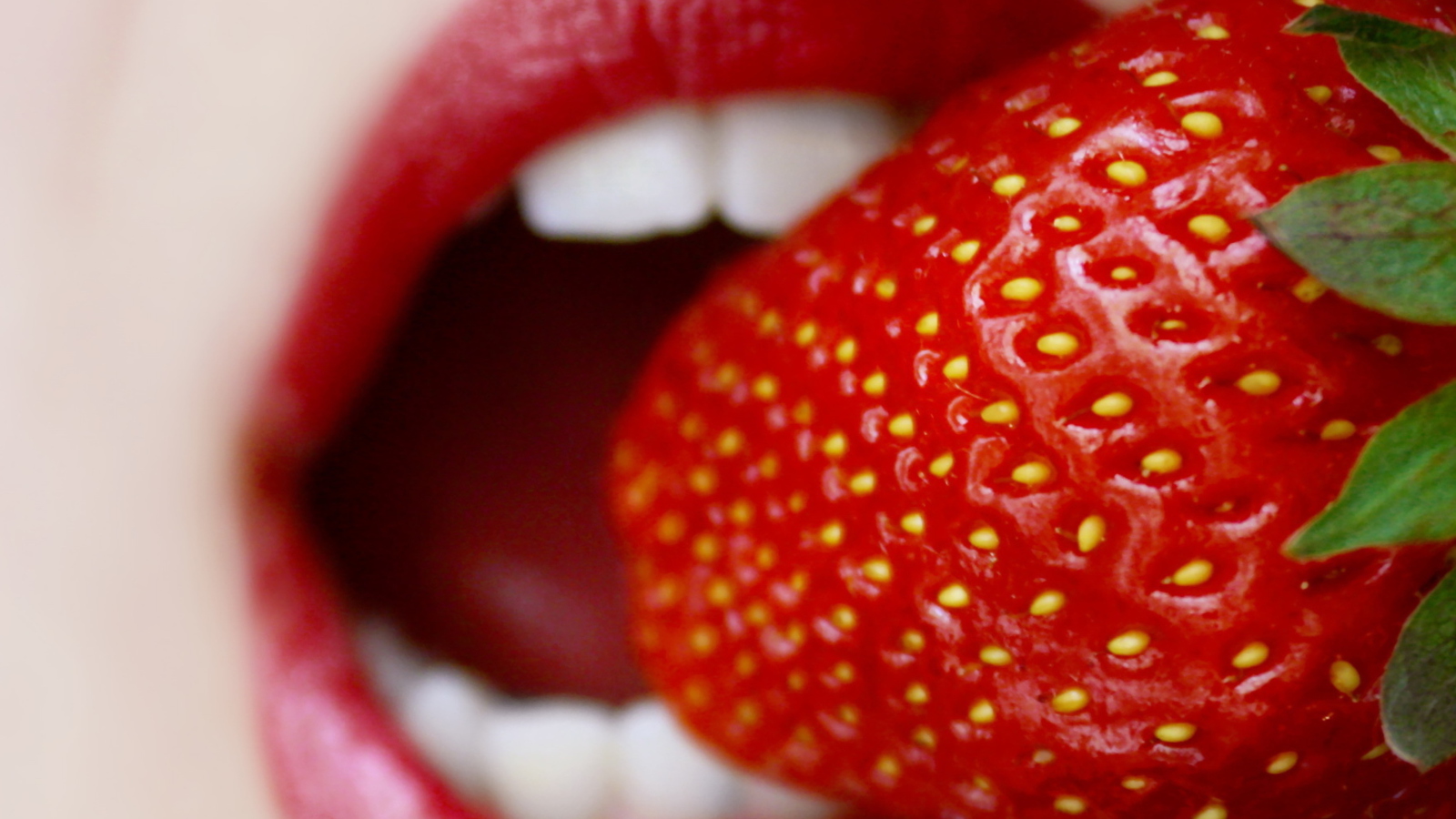 Fondo de pantalla Tasty Strawberry 1600x900