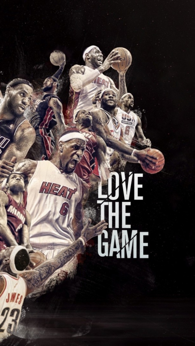 Das NBA, Basketball, Miami Wallpaper 640x1136