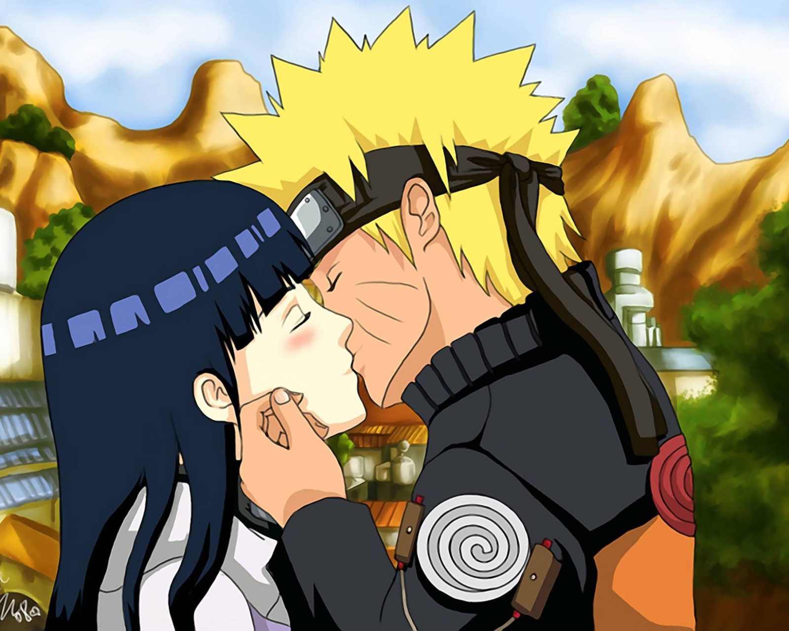 Screenshot №1 pro téma Naruto Anime - Kiss 1600x1280