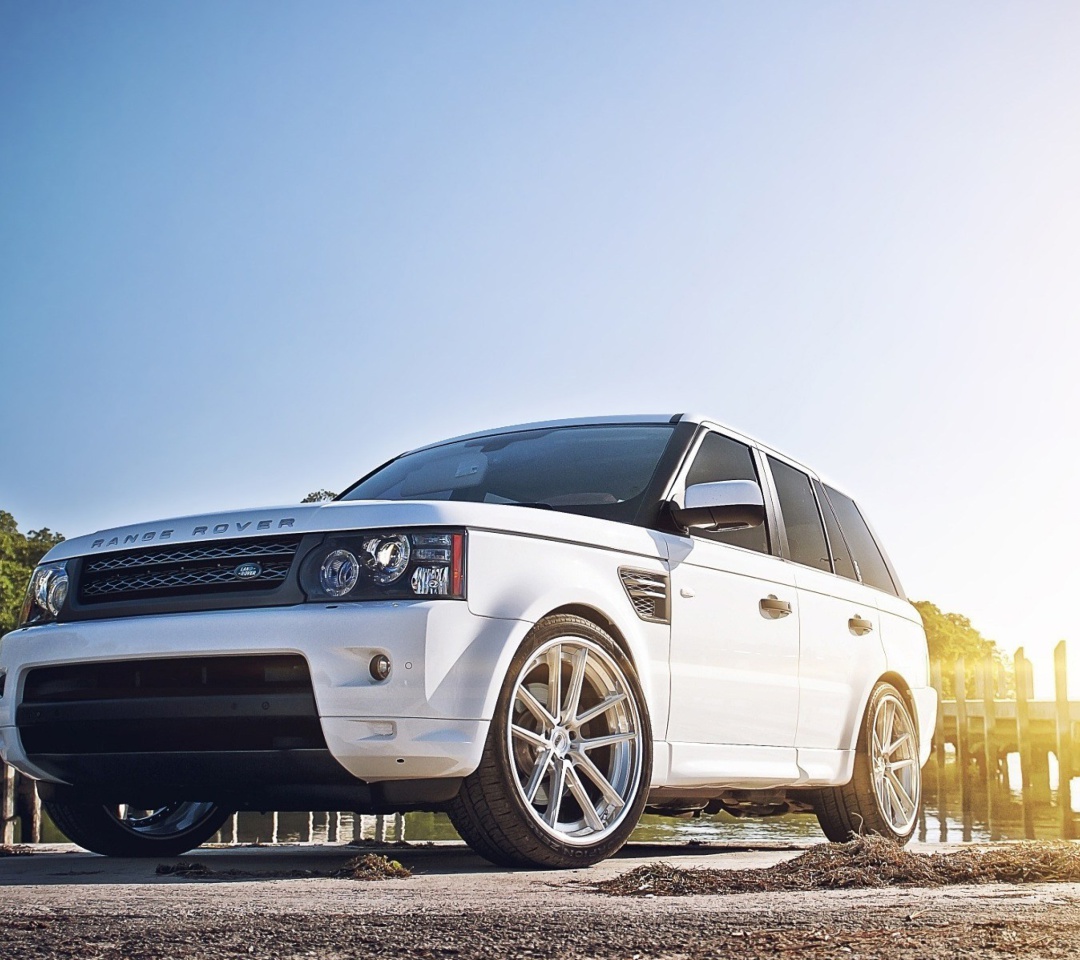 Screenshot №1 pro téma White Land Rover Range Rover 1080x960