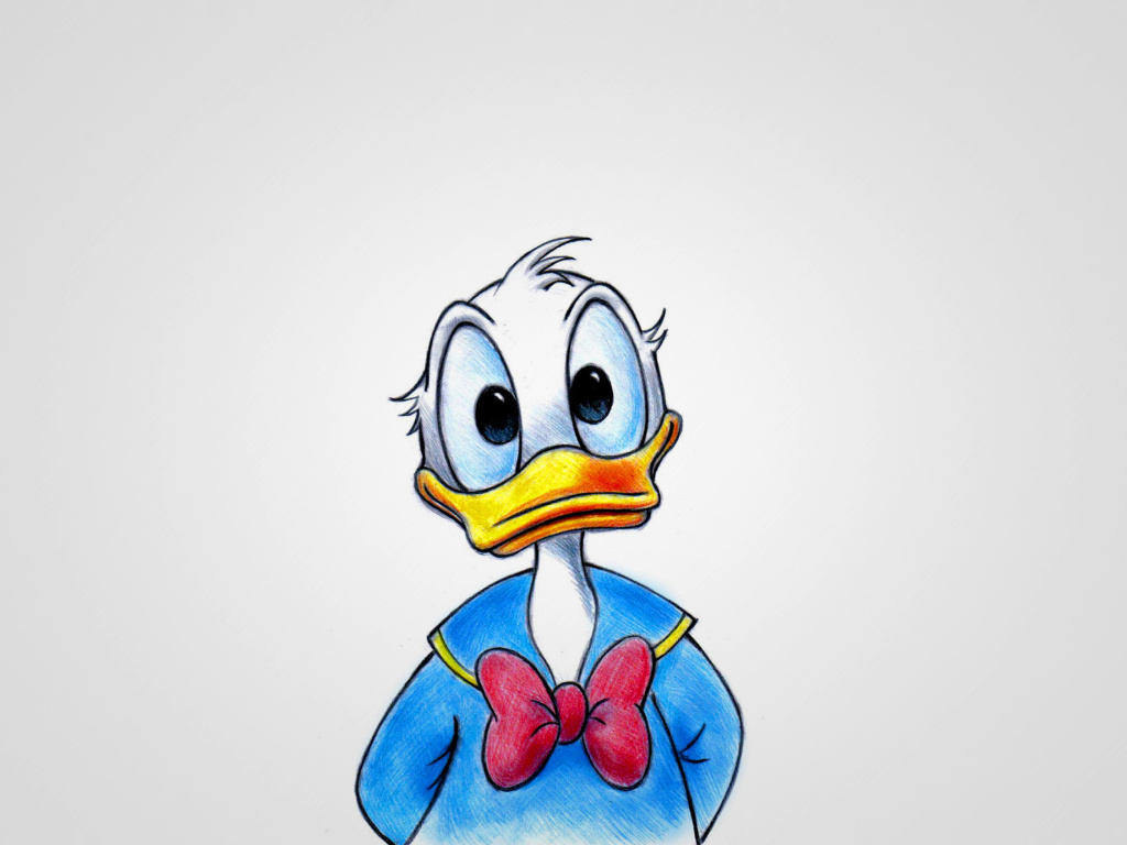 Das Donald Duck Wallpaper 1024x768
