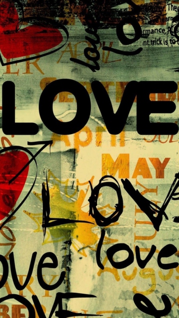 Love Background wallpaper 360x640