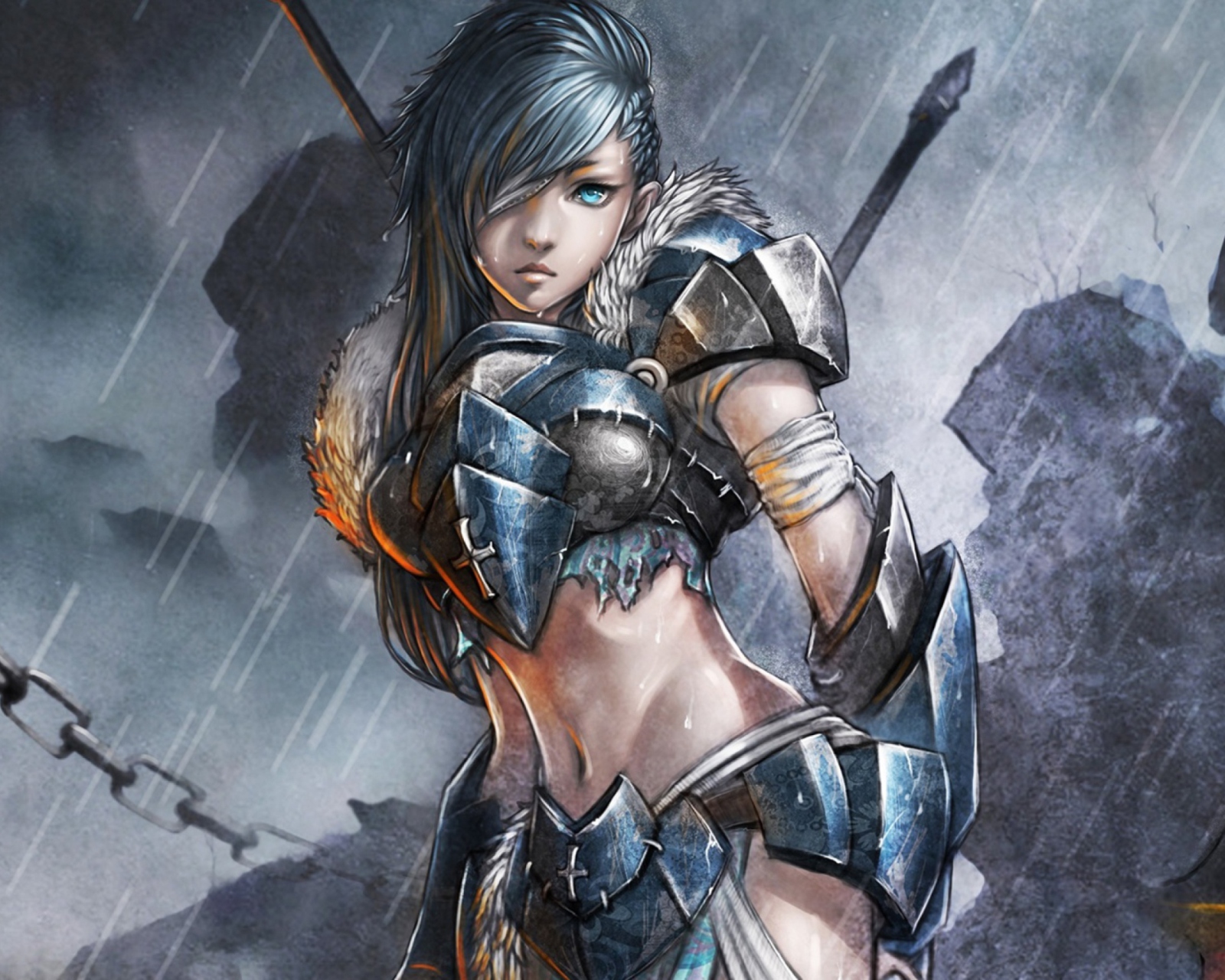 Screenshot №1 pro téma Woman Warrior 1600x1280